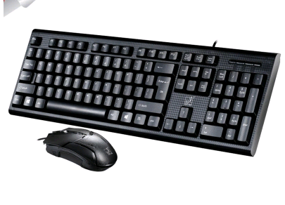 追光豹Q9键鼠套装 键盘鼠标U+U套件USB单键盘电脑配件