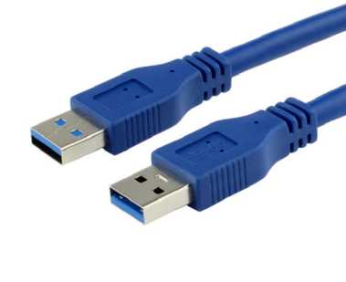 USB公对公线标准2.0数据线 1.5M MP3车载1.5米双头公联接线