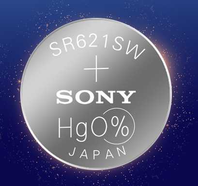 Sony索尼SR621SW手表电池364卡西欧DW阿玛尼罗西尼飞亚达原装ef316专用石英女小粒通用lr621型号日本纽扣电子