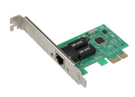 电脑网卡 PCI-E千兆网卡 1000M网卡 免驱网卡RJ45